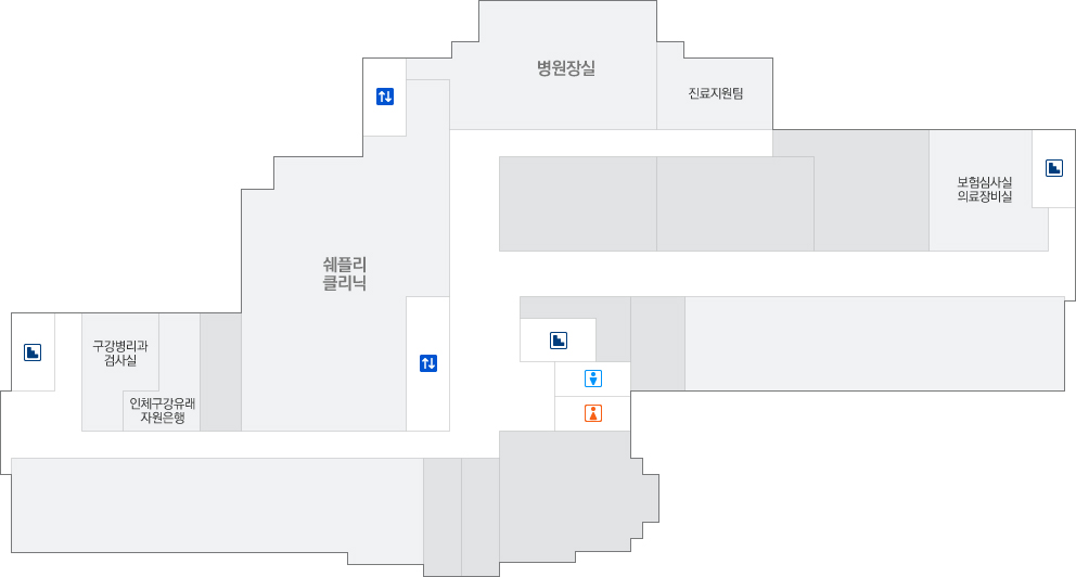 6층 원내 위치도