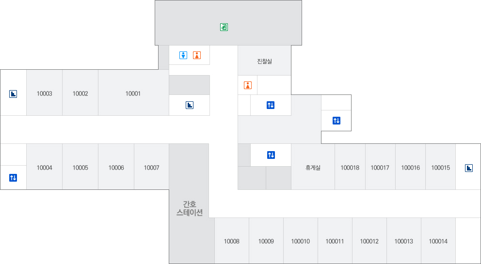 10층 원내 위치도